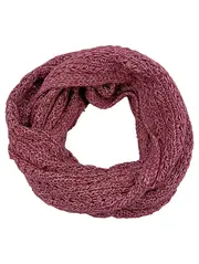 Vorschaubild 1 von Damen Schal Rot Meliert Wolle Baumwolle Casual Strickschal 70x40cm