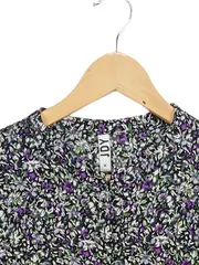 Vorschaubild 2 von Damen Blusenkleid Blumenmuster Gr. 36 S Mehrfarbig Casual