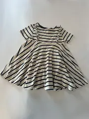 Vorschaubild 2 von Mädchen Freizeitkleid Gr. 95/98 gestreift Casual