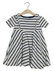 Vorschaubild 1 von Mädchen Freizeitkleid Gr. 95/98 gestreift Casual
