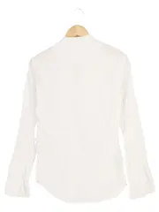 Vorschaubild 2 von Herren Business Hemd Gr. S/36 Weiß Baumwolle Klassisch Elegant