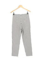 Vorschaubild 2 von Damen Stoffhose S W28/36 Kariert Schwarz Weiß Casual Hose