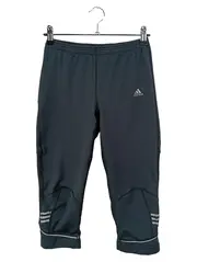 Vorschaubild 1 von Kinder Sport Shorts Gr. 152 Schwarz Logo Print Polyester