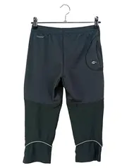 Vorschaubild 2 von Kinder Sport Shorts Gr. 152 Schwarz Logo Print Polyester