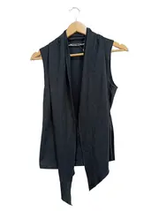 Vorschaubild 1 von Damen Leichte Weste Gr. 36/S Grau Modern Ärmellos Casual Business