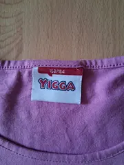 Vorschaubild 5 von Kinder T-Shirt Rosa Katzenmotiv Gr. 158 Kurzarm Baumwolle Freizeit