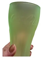 Vorschaubild 2 von Contour Glas Trinkglas Grün 14cm Logo Modern Alltag Sammler