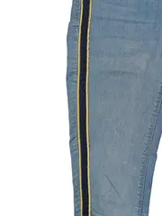 Vorschaubild 4 von Basic Z1975 Denim Damen Jeans Hose Streifen Hellblau Gr. 36 W28