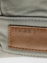 Vorschaubild 3 von Damen Jeans Regular Fit W24/32/XXS Grün Casual Reißverschluss-Details