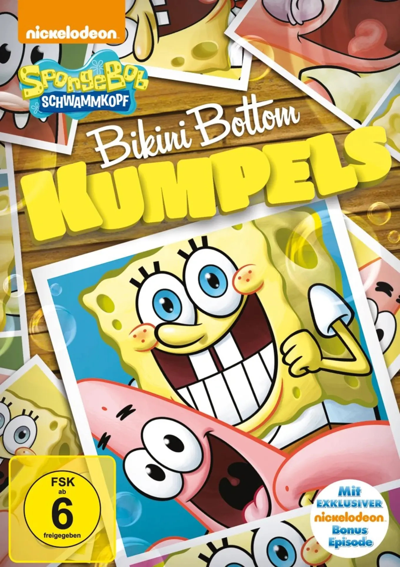 SpongeBob Schwammkopf Bikini Bottom Kumpels DVD Deutsch Italienisch 7 Episoden