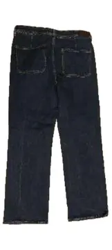 Vorschaubild 3 von Damen Jeans Bootcut W35 44 XXL Blau Baumwolle Alltag Casual