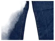 Vorschaubild 4 von Damen Jeans Bootcut W35 44 XXL Blau Baumwolle Alltag Casual