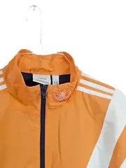 Vorschaubild 3 von Originals Trainingsjacke Herren M Orange Blau Retro Sportjacke