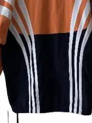 Vorschaubild 5 von Originals Trainingsjacke Herren M Orange Blau Retro Sportjacke