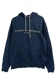 Vorschaubild 1 von Kapuzenpullover Herren M Blau Hoodie Sweatshirt Logo