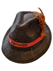 Vorschaubild 1 von Trachtenhut Filzhut mit Feder Grau One Size Oktoberfest