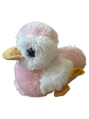 Vorschaubild 1 von Ente Plüschtier Rosa Baby Kuscheltier Stofftier 14cm