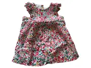 Vorschaubild 1 von Mädchen Sommerkleid Gr. 6M/68 Mehrfarbig Blumenmuster