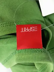 Vorschaubild 3 von Damen T-Shirt Basic Grün Gr. 34/XS Baumwolle Kurzarm Casual