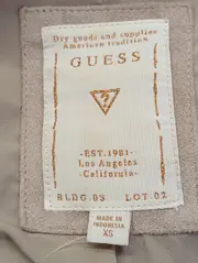 Vorschaubild 3 von Damen Leichte Weste Gr. 32/XS Beige Streetwear Vintage Elegant