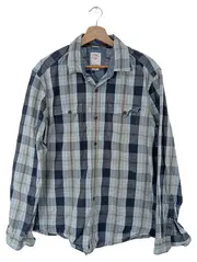 Vorschaubild 1 von Herren Freizeithemd Kariert Mehrfarbig L/50 Baumwolle Langarm