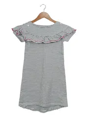 Vorschaubild 1 von Mädchen Sommerkleid gestreift Maritim Gr. 140