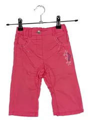 Vorschaubild 1 von Mädchen Hose Pink Gr. 74 Baumwolle Stickerei Baby