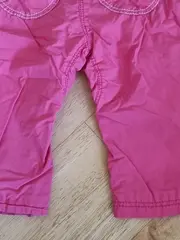 Vorschaubild 5 von Mädchen Hose Pink Gr. 74 Baumwolle Stickerei Baby