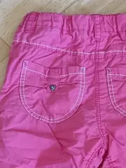 Vorschaubild 4 von Mädchen Hose Pink Gr. 74 Baumwolle Stickerei Baby