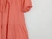 Vorschaubild 2 von Damen Sommerkleid Gr. 40/L Orange Casual Baumwolle