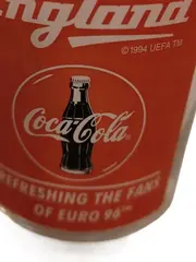 Vorschaubild 3 von Glas UEFA Euro 96 England Eisbär Motiv Rot 0,25l Fan Becher