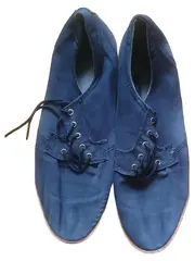 Vorschaubild 2 von Herren Sneaker Low Canvas Blau Gr. 42 Schnürschuhe Casual
