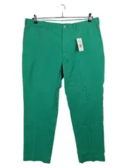 Vorschaubild 1 von Herren Chino Stoffhose Gr. 38 Grün Baumwolle NEU