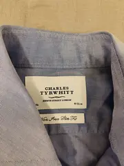 Vorschaubild 5 von Business Hemd Herren Gr. 40 Blau Langarm