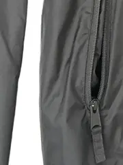 Vorschaubild 7 von Herren Outdoorjacke L Schwarz Kapuze Logo Print Polyester