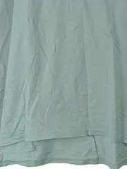 Vorschaubild 2 von Damen T-Shirt Gr. S türkis Basic Kurzarm Baumwolle V-Ausschnitt