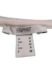 Vorschaubild 5 von Damen T-Shirt Gr. S türkis Basic Kurzarm Baumwolle V-Ausschnitt