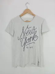 Vorschaubild 2 von EDC Herren T-Shirt New York City Print Grau Gr. M Casual