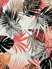 Vorschaubild 2 von Damen T-Shirt Gr. 44 Mehrfarbig Modisch Florales Muster