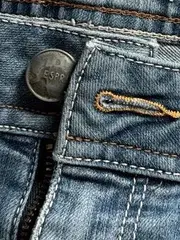 Vorschaubild 5 von Damen Jeans Shorts Gr. 29 Blau Casual Denim Bermuda