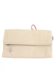 Vorschaubild 1 von Damen Clutch Elegant Beige Leder Handtasche Mittel