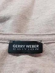 Vorschaubild 3 von Damen Langarmshirt Beige Einheitsgröße Casual Strass