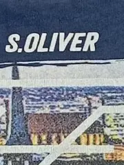 Vorschaubild 6 von Kinder T-Shirt Blau mit Urban Print Gr. 116/122