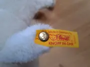 Vorschaubild 4 von Schaf Kuscheltier Stofftier Lamm Weiß 21 cm Knopf im Ohr 073427