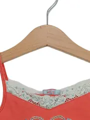 Vorschaubild 4 von Mädchen Top Gr. 116 Mehrfarbig Paisley Rüschen Stickerei