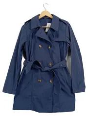 Vorschaubild 1 von Trenchcoat Damen Gr. 36/S Klassisch Blau