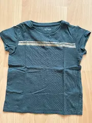 Vorschaubild 2 von Kinder T-Shirt Grün Gestreift Gr. 110