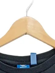 Vorschaubild 3 von Damen Pullover Sweatshirt Trefoil Logo Print Freizeit S Schwarz 36