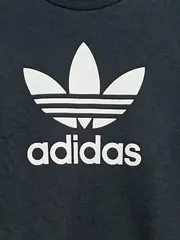 Vorschaubild 2 von Damen Pullover Sweatshirt Trefoil Logo Print Freizeit S Schwarz 36