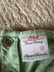 Vorschaubild 4 von Mädchen Langarmshirt Gr. 68 Grün Casual Baumwolle